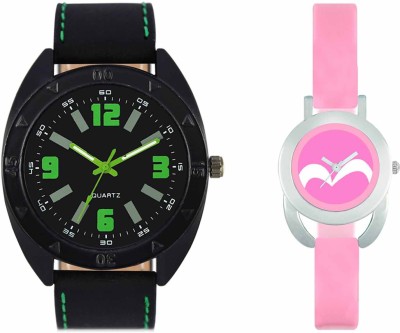 VALENTIME VL18VT18 New Latest Stylish Designer Collection Leather Combo Couple Fancy Casual Best Offer Watch  - For Men & Women   Watches  (Valentime)