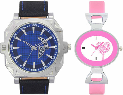 View VALENTIME VL44VT30 New Latest Stylish Designer Collection Leather Combo Couple Fancy Casual Best Offer Watch  - For Men & Women Wrist Watches Price Online(Valentime)