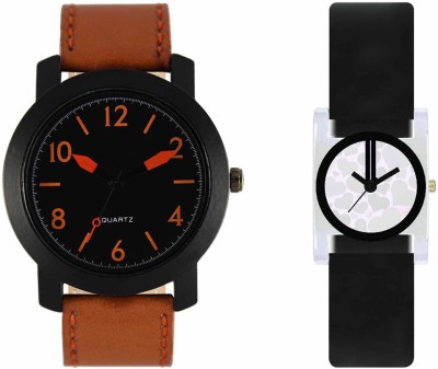 VALENTIME VL19VT06 New Latest Stylish Designer Collection Leather Combo Couple Fancy Casual Best Offer Watch  - For Men & Women   Watches  (Valentime)
