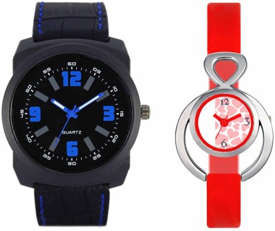 VALENTIME VL32VT14 New Latest Stylish Designer Collection Leather Combo Couple Fancy Casual Best Offer Watch  - For Men & Women   Watches  (Valentime)