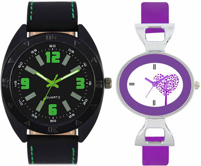 View VALENTIME VL18VT28 New Latest Stylish Designer Collection Leather Combo Couple Fancy Casual Best Offer Watch  - For Men & Women Wrist Watches Price Online(Valentime)