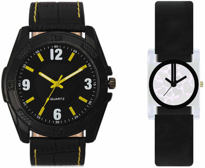 View VALENTIME VL17VT06 New Latest Stylish Designer Collection Leather Combo Couple Fancy Casual Best Offer Watch  - For Men & Women Wrist Watches Price Online(Valentime)