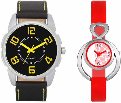 VALENTIME VL25VT14 New Latest Stylish Designer Collection Leather Combo Couple Fancy Casual Best Offer Watch  - For Men & Women   Watches  (Valentime)