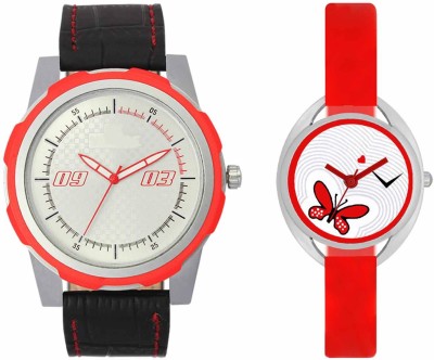 VALENTIME VL42VT04 New Latest Stylish Designer Collection Leather Combo Couple Fancy Casual Best Offer Watch  - For Men & Women   Watches  (Valentime)