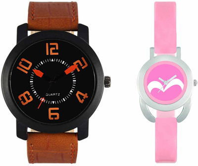 View VALENTIME VL20VT18 New Latest Stylish Designer Collection Leather Combo Couple Fancy Casual Best Offer Watch  - For Men & Women Wrist Watches Price Online(Valentime)