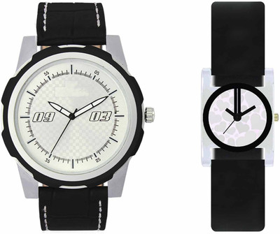 View VALENTIME VL40VT06 New Latest Stylish Designer Collection Leather Combo Couple Fancy Casual Best Offer Watch  - For Men & Women Wrist Watches Price Online(Valentime)