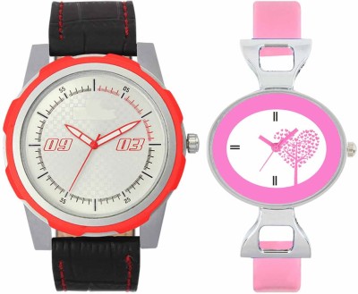 VALENTIME VL42VT30 New Latest Stylish Designer Collection Leather Combo Couple Fancy Casual Best Offer Watch  - For Men & Women   Watches  (Valentime)