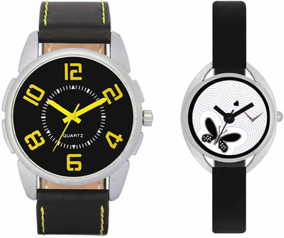 View VALENTIME VL25VT01 New Latest Stylish Designer Collection Leather Combo Couple Fancy Casual Best Offer Watch  - For Men & Women Wrist Watches Price Online(Valentime)