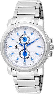 Swisso SWS-3039-Blue Stylish White-Blue Dial Watch  - For Men   Watches  (Swisso)