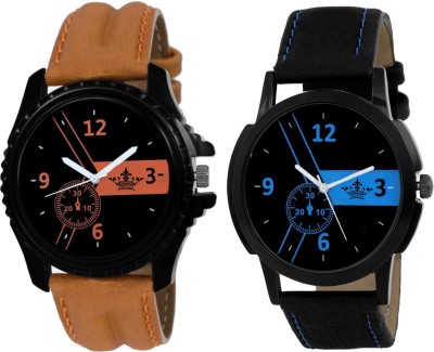 Swisso SWS-5885-Blu-ZZ-Brn Stylish Watch  - For Men   Watches  (Swisso)