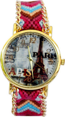 Keepkart Geneva Paris afil tower Dial Multicolour (Random color will be sent) Analouge Watch 7457 For Woman And Girls Watch  - For Girls   Watches  (Keepkart)