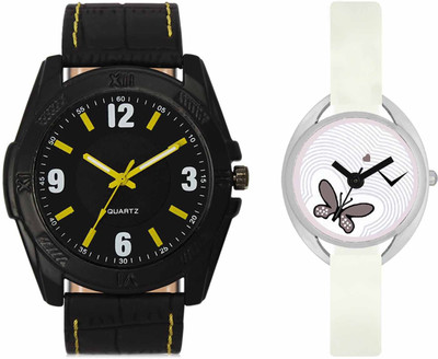 View VALENTIME VL17VT05 New Latest Stylish Designer Collection Leather Combo Couple Fancy Casual Best Offer Watch  - For Men & Women Wrist Watches Price Online(Valentime)