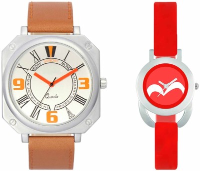 VALENTIME VL45VT19 New Latest Stylish Designer Collection Leather Combo Couple Fancy Casual Best Offer Watch  - For Men & Women   Watches  (Valentime)