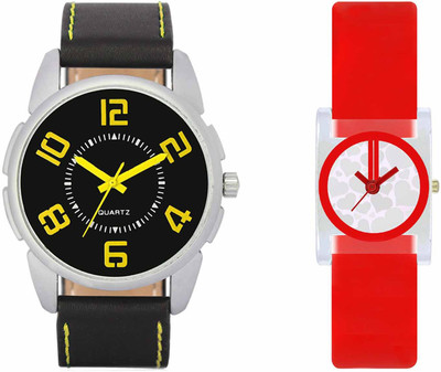 View VALENTIME VL25VT09 New Latest Stylish Designer Collection Leather Combo Couple Fancy Casual Best Offer Watch  - For Men & Women Wrist Watches Price Online(Valentime)