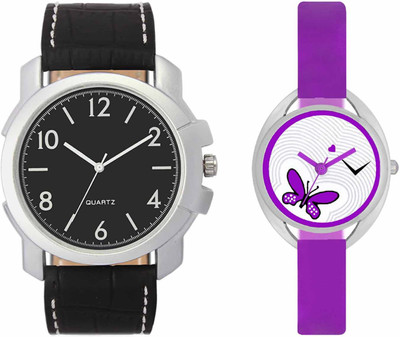 View VALENTIME VL35VT02 New Latest Stylish Designer Collection Leather Combo Couple Fancy Casual Best Offer Watch  - For Men & Women Wrist Watches Price Online(Valentime)