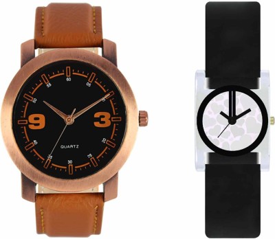 VALENTIME VL21VT06 New Latest Stylish Designer Collection Leather Combo Couple Fancy Casual Best Offer Watch  - For Men & Women   Watches  (Valentime)