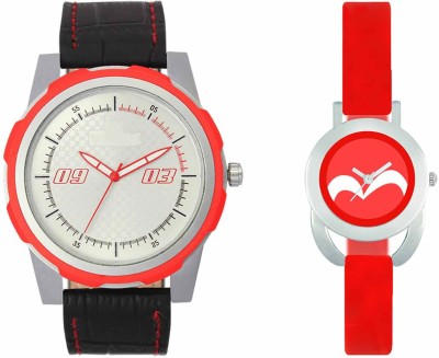 VALENTIME VL42VT19 New Latest Stylish Designer Collection Leather Combo Couple Fancy Casual Best Offer Watch  - For Men & Women   Watches  (Valentime)