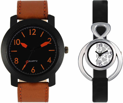 View VALENTIME VL19VT11 New Latest Stylish Designer Collection Leather Combo Couple Fancy Casual Best Offer Watch  - For Men & Women Wrist Watches Price Online(Valentime)