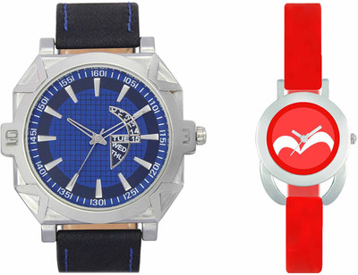 View VALENTIME VL44VT19 New Latest Stylish Designer Collection Leather Combo Couple Fancy Casual Best Offer Watch  - For Men & Women Wrist Watches Price Online(Valentime)