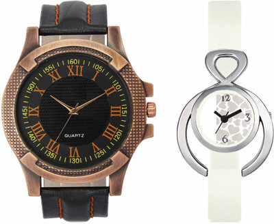 View VALENTIME VL23VT15 New Latest Stylish Designer Collection Leather Combo Couple Fancy Casual Best Offer Watch  - For Men & Women Wrist Watches Price Online(Valentime)