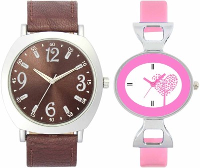 VALENTIME VL46VT30 New Latest Stylish Designer Collection Leather Combo Couple Fancy Casual Best Offer Watch  - For Men & Women   Watches  (Valentime)