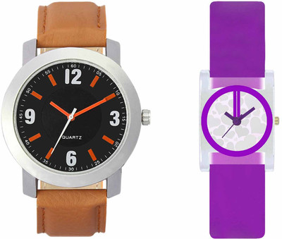 View VALENTIME VL28VT07 New Latest Stylish Designer Collection Leather Combo Couple Fancy Casual Best Offer Watch  - For Men & Women Wrist Watches Price Online(Valentime)