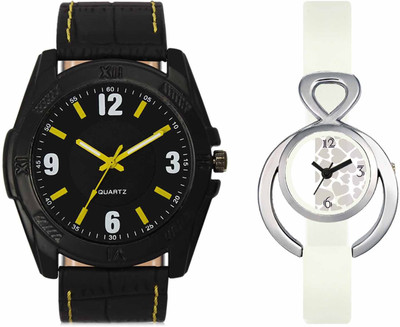 View VALENTIME VL17VT15 New Latest Stylish Designer Collection Leather Combo Couple Fancy Casual Best Offer Watch  - For Men & Women Wrist Watches Price Online(Valentime)