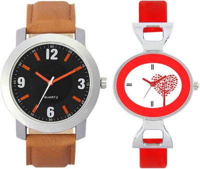 VALENTIME VL28VT31 New Latest Stylish Designer Collection Leather Combo Couple Fancy Casual Best Offer Watch  - For Men & Women   Watches  (Valentime)
