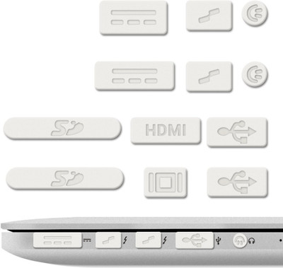 

Pashay USB White Anti-dust Plug(Laptop Pack of 12)