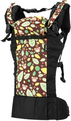 

LuvLap Grand Baby Carrier(Brown printed, Front carry facing out)