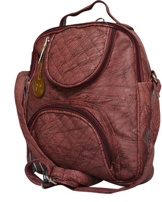 

Fashion Knockout Casual College Pithu Bag/Backpack Brown 6 L Backpack(Brown)