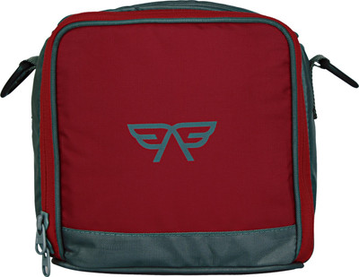 

Aerobag With Shoulder Strap Waterproof Lunch Bag(Red, Grey, 5 L)