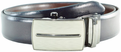 

Sizzlers Men Formal Black Genuine Leather Reversible Belt