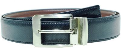 

Sizzlers Men Formal Black Genuine Leather Reversible Belt