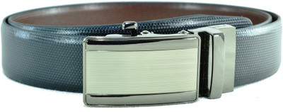 

Sizzlers Men Formal Black Genuine Leather Reversible Belt