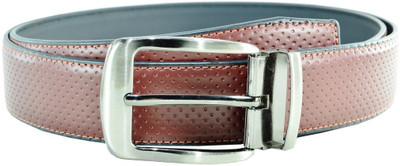 

Sizzlers Men Formal Brown Genuine Leather Reversible Belt