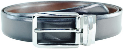 

Sizzlers Men Formal Black Genuine Leather Reversible Belt