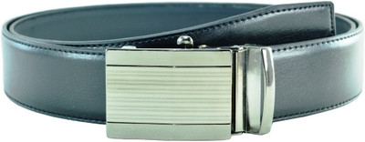 

Sizzlers Men Formal Black Genuine Leather Reversible Belt