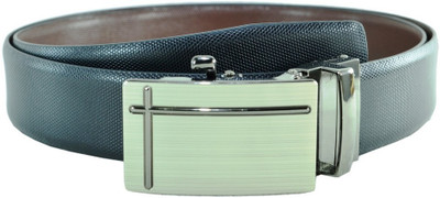 

Sizzlers Men Formal Black Genuine Leather Reversible Belt