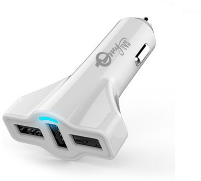 

myTVS 5.1 Amp Turbo Car Charger(White)