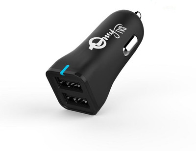

myTVS 3.4 Amp Turbo Car Charger(Black)