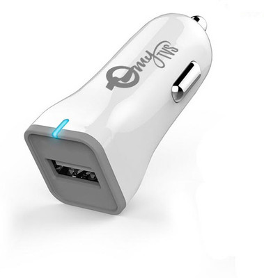 

myTVS 3.4 Amp Turbo Car Charger(White)