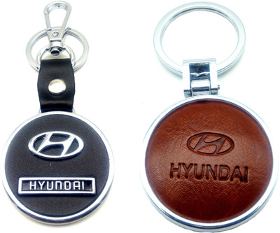 

City Choice New Combo of Hyundai Hook Locking Key Chain(Multicolor)