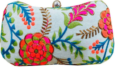 

CRAFTBAZAAR Party Multicolor Clutch