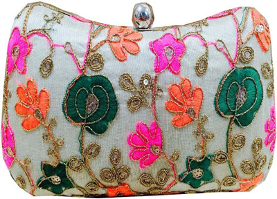 

CRAFTBAZAAR Party Multicolor Clutch