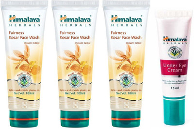 

Himalaya Fairness Kesar Face Wash, Under Eye Cream, Fairness Kesar Face Wash, Fairness Kesar Face Wash(Set of)