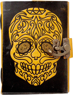 

Crafts A5 Diary(Embossed handmade leather diary, Mixed colour)