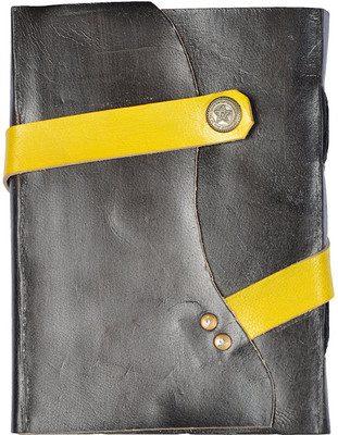 

Craft Club A5 Diary(Handmade recycled paper leather diary, Black)