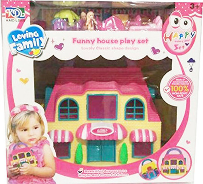 

ElectroBot Barbie Play house set for cute kids(Multicolor)