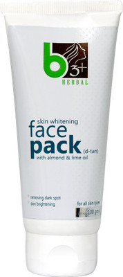 

B3+ Herbal SKIN WHITENING FACE PACK (D-TAN)(100 g)